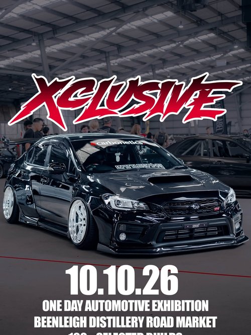 XCLUSIVE AU 2026 — Classic/Euro spectator event in Brisbane, QLD on Saturday 10 October 2026