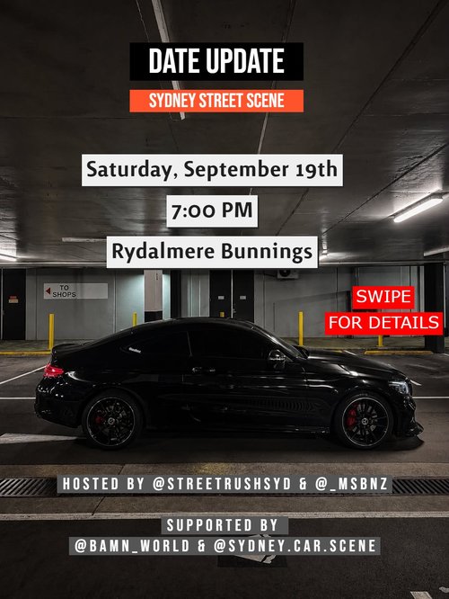 Sydney Street Scene — Euro car meet in Sydney, NSW on Saturday 19 September 2026