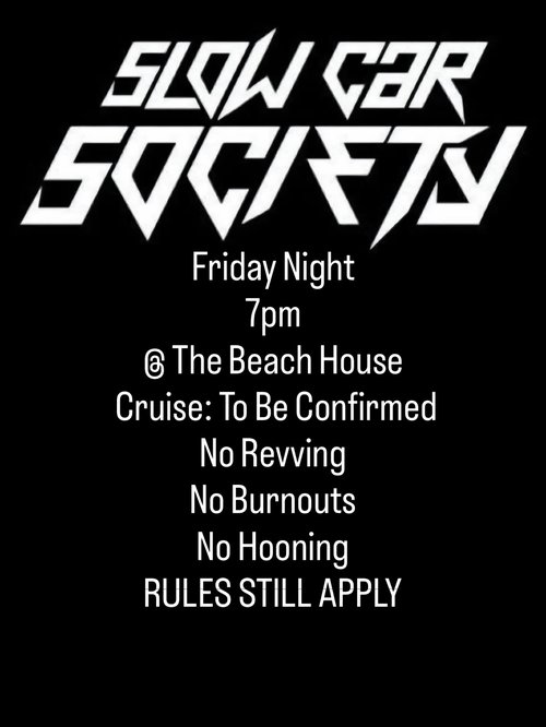 Slow Car Society Friday Night Meet — Stance car meet in Adelaide, SA on Friday 28 August 2026