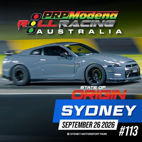 Roll Racing Sydney: State of Origin — Euro/JDM track day in Sydney, NSW on Saturday 26 September 2026