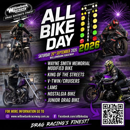 All Bike Day — track day in Brisbane, QLD on Saturday 26 September 2026