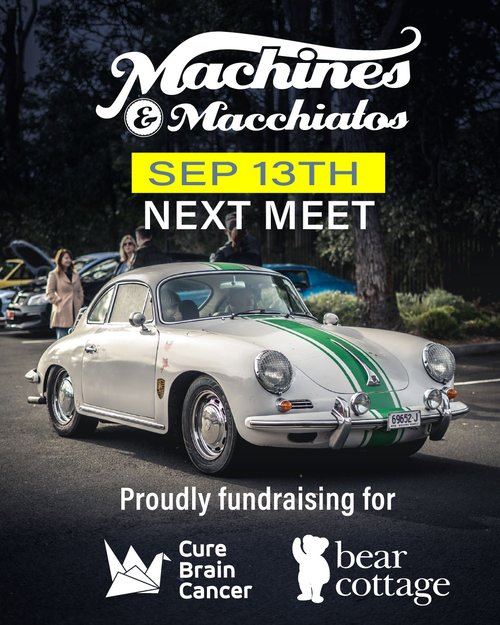 Machines & Macchiatos — Classic/Muscle car meet in Sydney, NSW on Sunday 13 September 2026