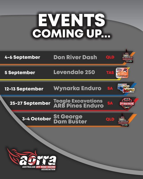 Don River Dash — 4x4 spectator event in Brisbane, QLD on Friday 4 September 2026