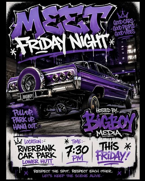 Friday Night Meet — Stance car meet in International on Friday 4 September 2026