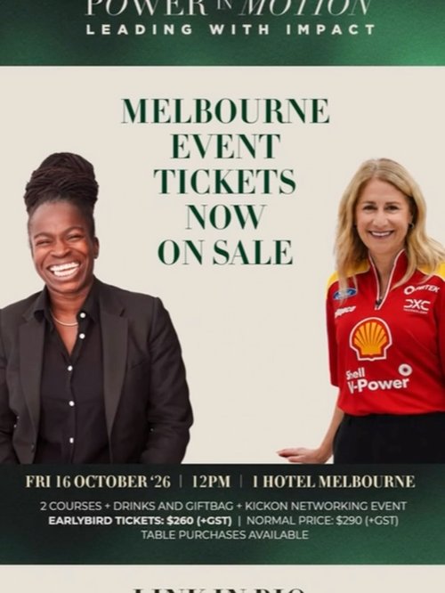 Power in Motion: Leading with Impact — car meet in Melbourne, VIC on Friday 16 October 2026