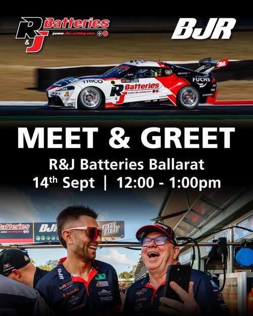 R&J Batteries Ballarat Meet & Greet — Exotic car meet in Ballarat, VIC on Monday 14 September 2026