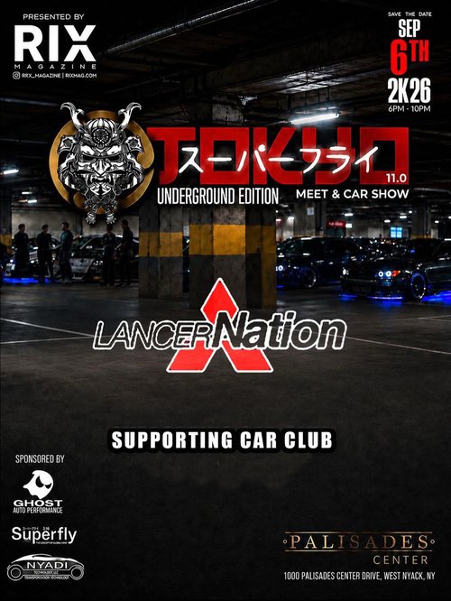 Tokyo 11.0 Underground Edition Meet & Car Show — JDM car meet in International on Sunday 6 September 2026