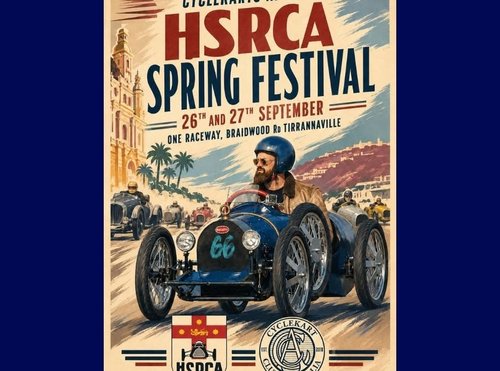 HSRCA Spring Festival — Classic spectator event in Sydney, NSW on Friday 25 September 2026