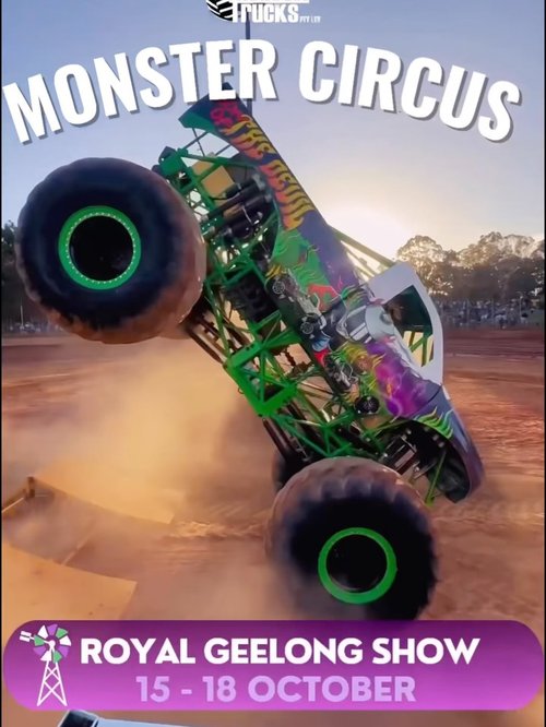 Monster Circus — spectator event in Geelong, VIC on Thursday 15 October 2026