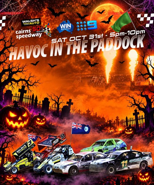 Havoc in the Paddock — spectator event in Cairns, QLD on Saturday 31 October 2026