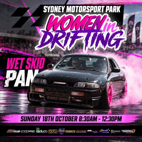 Women in Drifting — JDM track day in Sydney, NSW on Sunday 18 October 2026
