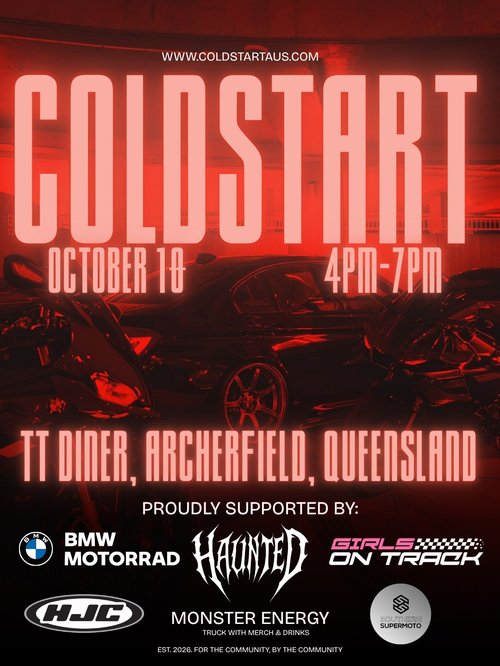 Coldstart — Euro/Exotic car meet in Brisbane, QLD on Saturday 10 October 2026