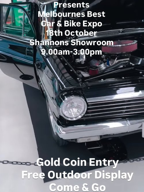 3rd Melbournes Best Car & Bike Expo — Classic/Muscle car meet in Melbourne, VIC on Sunday 18 October 2026