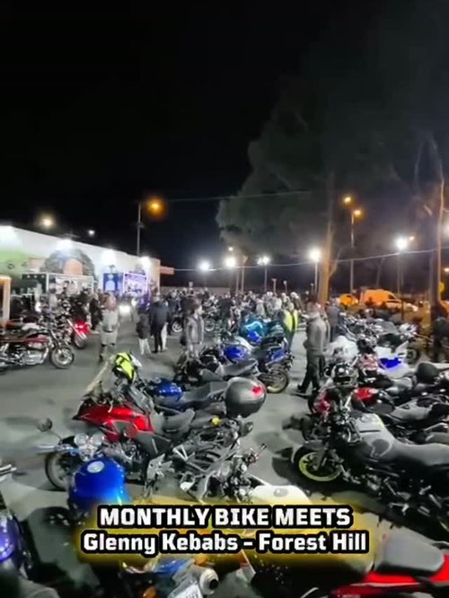 Monthly Bike Meets — car meet in Melbourne, VIC on Thursday 1 October 2026