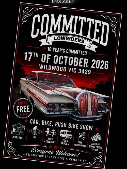 10 Year's Committed — Classic/Stance car meet in Melbourne, VIC on Saturday 17 October 2026