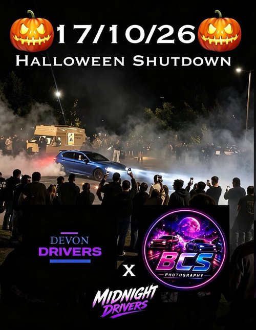 Halloween Shutdown — car meet in International on Saturday 17 October 2026