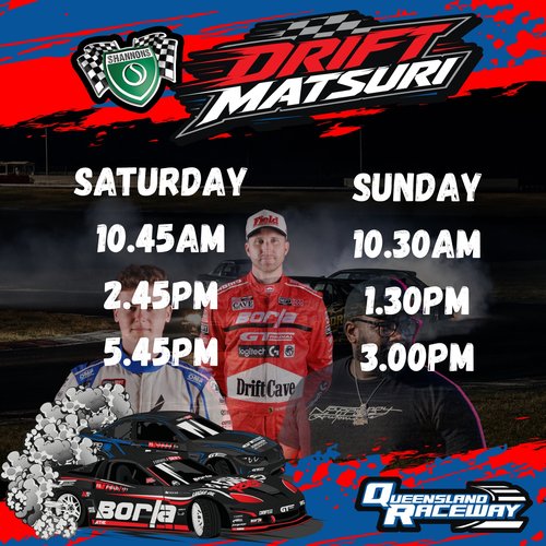 Drift Matsuri — JDM spectator event in Brisbane, QLD on Saturday 3 October 2026