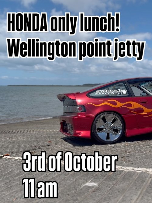 HONDA only lunch! — JDM/Stance car meet in Brisbane, QLD on Saturday 3 October 2026