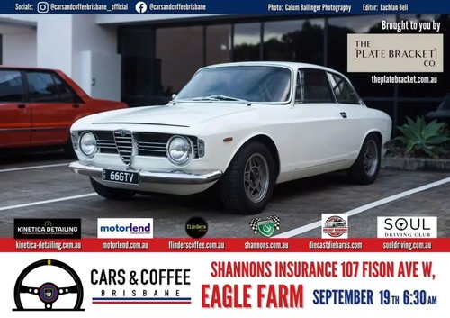 Cars & Coffee Brisbane — Classic car meet in Brisbane, QLD on Saturday 19 September 2026