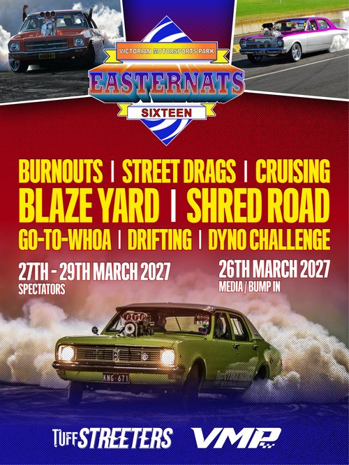 Easternats 16 — Muscle spectator event in Melbourne, VIC on Saturday 27 March 2027