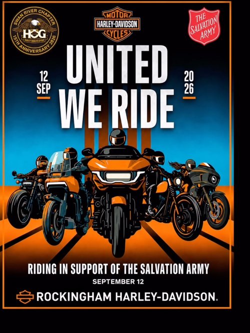 United We Ride — car meet in Perth, WA on Saturday 12 September 2026