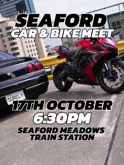 Seaford Car & Bike Meet — JDM car meet in Adelaide, SA on Saturday 17 October 2026