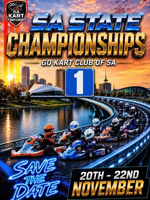 SA State Championships — track day in Adelaide, SA on Friday 20 November 2026