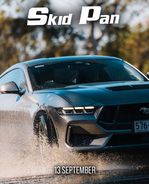 Skid Pan — JDM/Muscle track day in Brisbane, QLD on Sunday 13 September 2026