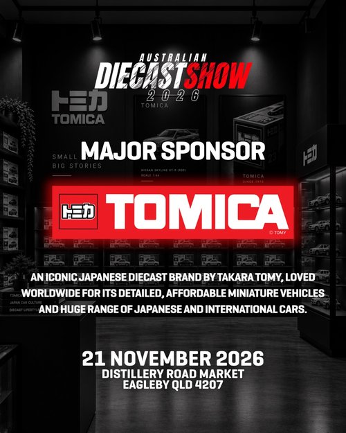 Australian Diecast Show — JDM car meet in Brisbane, QLD on Saturday 21 November 2026