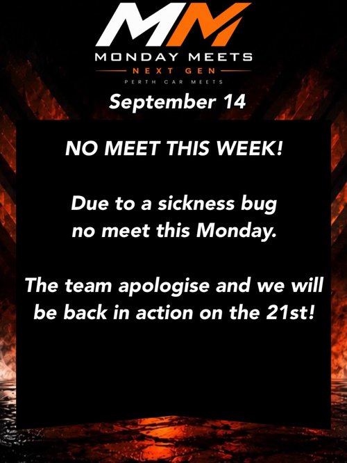 MM Monday Meets — car meet in Perth, WA on Monday 21 September 2026