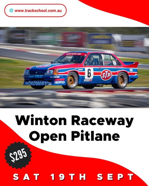 Winton Raceway Open Pitlane — track day in Melbourne, VIC on Saturday 19 September 2026
