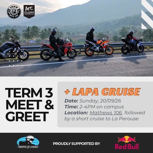Term 3 Meet & Greet + Lapa Cruise — car meet in Sydney, NSW on Sunday 20 September 2026