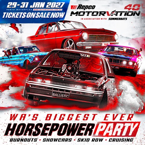Repco Motorvation 40 — Muscle/Classic spectator event in Perth, WA on Friday 29 January 2027