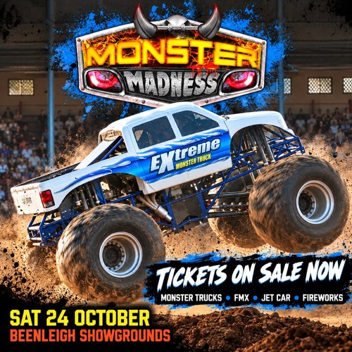 Monster Madness — 4x4/Muscle spectator event in Brisbane, QLD on Saturday 24 October 2026