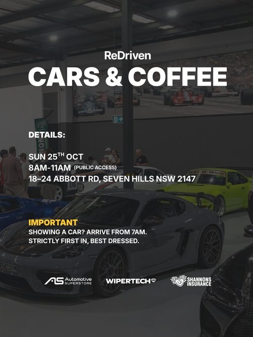 ReDriven Cars & Coffee — Euro/Exotic car meet in Sydney, NSW on Sunday 25 October 2026