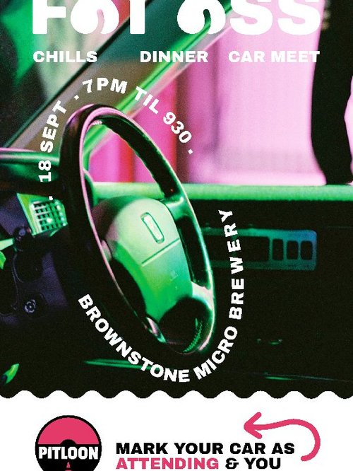 Fat Ass Chills Dinner Car Meet — JDM/Stance car meet in Melbourne, VIC on Friday 18 September 2026
