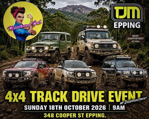 4x4 Track Drive Event — 4x4 car meet in Melbourne, VIC on Sunday 18 October 2026
