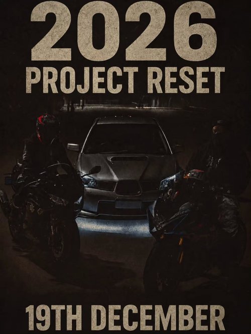 Project Reset 2026 — car meet in Perth, WA on Saturday 19 December 2026