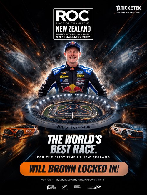 Race of Champions New Zealand — spectator event in International on Saturday 9 January 2027