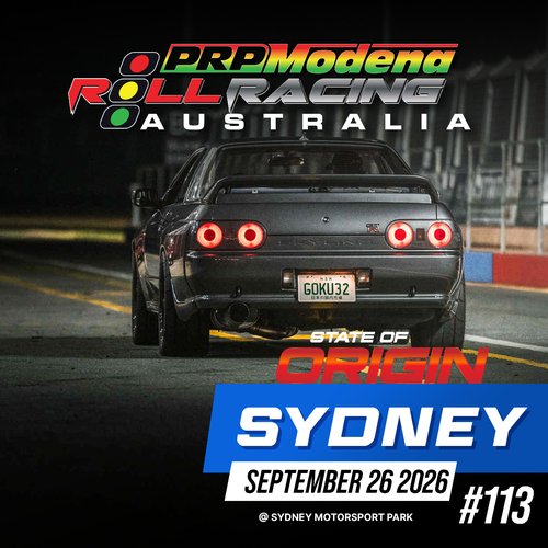 Roll Racing Sydney State of Origin — Euro/Exotic track day in Sydney, NSW on Saturday 26 September 2026