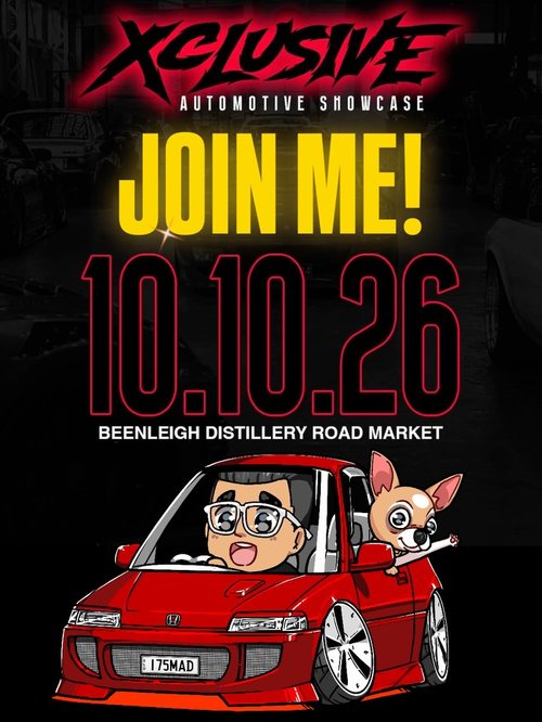 Xclusive Automotive Showcase — Euro/JDM car meet in Brisbane, QLD on Saturday 10 October 2026