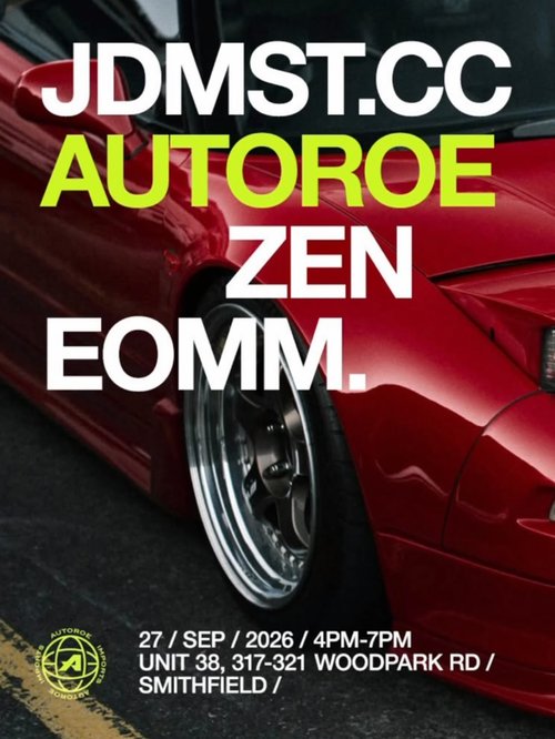 EOMM — JDM car meet in Sydney, NSW on Sunday 27 September 2026