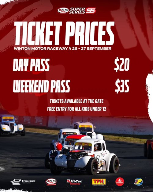 Hi-Tec Super Series — Muscle spectator event in Albury, VIC on Saturday 26 September 2026