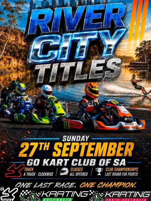 River City Titles — track day in Adelaide, SA on Sunday 27 September 2026