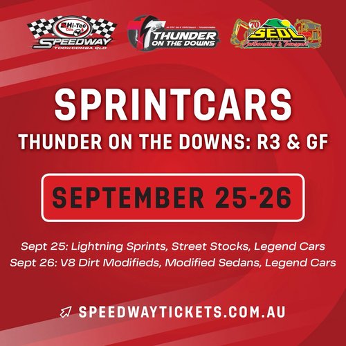 Thunder on the Downs — Muscle spectator event in Toowoomba, QLD on Friday 25 September 2026