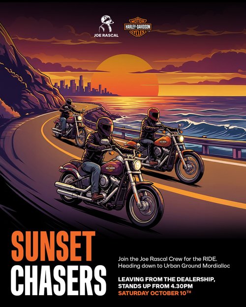 Sunset Chasers — car meet in Melbourne, VIC on Saturday 10 October 2026
