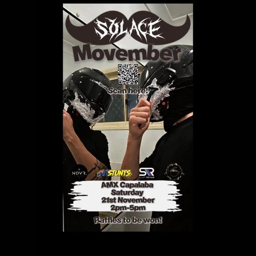 SOLACE Movember — Motorbike car meet in Brisbane, QLD on Saturday 21 November 2026