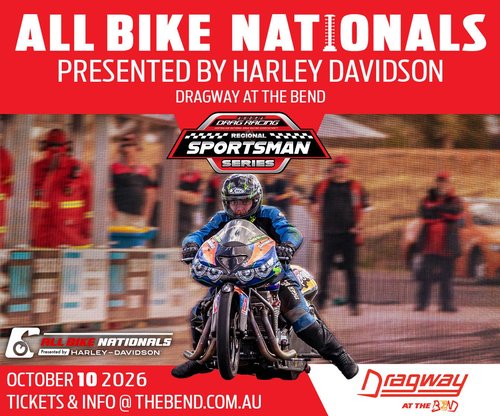 All Bike Nationals — Muscle spectator event in Adelaide, SA on Saturday 10 October 2026
