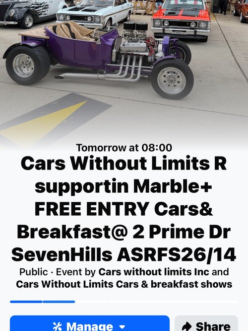 Cars Without Limits — Classic/Exotic car meet in Sydney, NSW on Sunday 4 October 2026