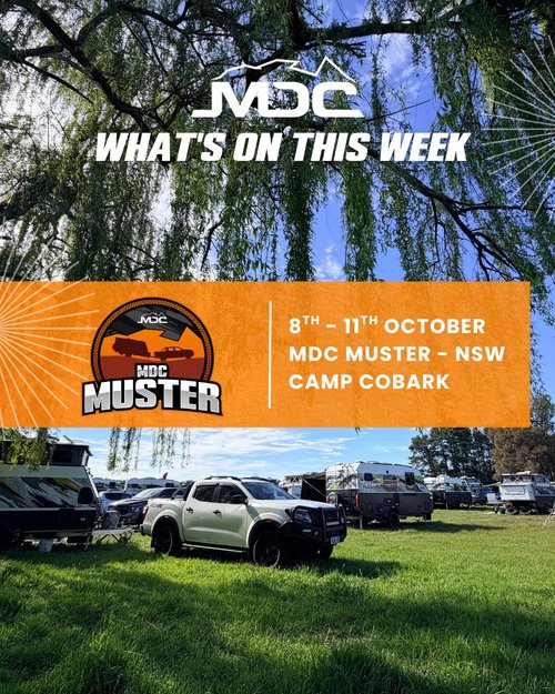 MDC Muster - NSW — 4x4 car meet in Sydney, NSW on Thursday 8 October 2026